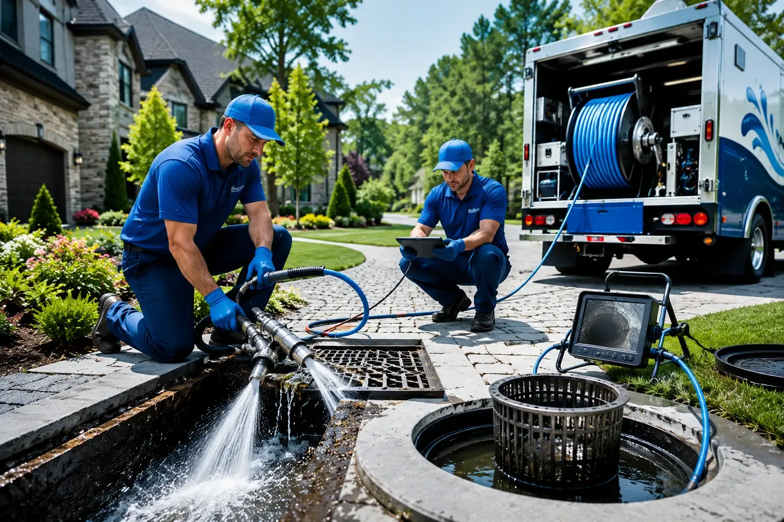 Local outdoor drain cleaning professionals in Moffit, ND